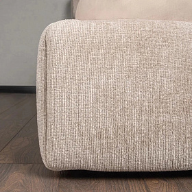 Кровать с решеткой Wanda 160*200 ткань Genesis 3 dove