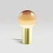Настольный светильник Dipping Light S кремовый-матовая латунь