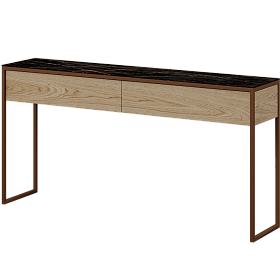 Консоль Terra 2 ящика керамика/дерево