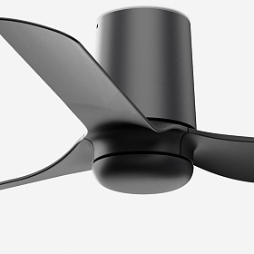 Потолочный вентилятор MINI PUNT TUB S Ш900mm черный 3 PALAS черный