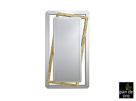 Зеркало Nora золотое