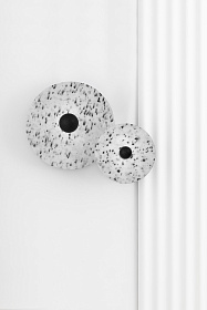 Бра/потолочный светильник Confetti 450 H70 из переработанного пластика E27 ш450*70