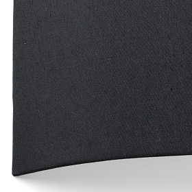 Бра горизонтальное полукруглое Cotton черное