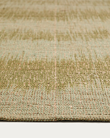 Зеленый джутовый ковер Lirmo, 160 x 230 см