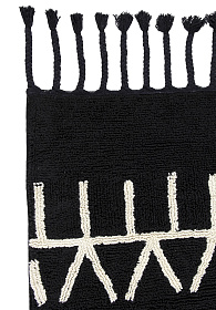 Ковер Берберский черный 140*200