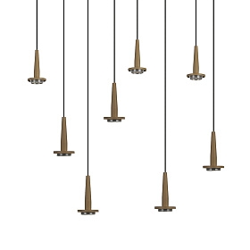 Люстра подвесная БЕЗ плафонов (8) ANDROMEDA 8934