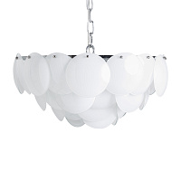 Люстра ELISHA из стекла цвета слоновой кости