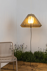 Переносной и подвесной светильник Saigon OUT C70 цвета охры