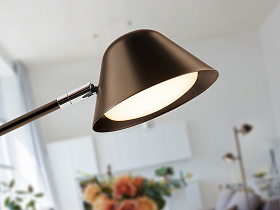 Taros Настольная лампа 1L темная бронза