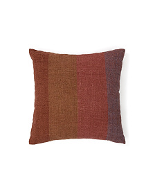 Чехол для подушки Taris из льна в красную полоску 50 x 50 см