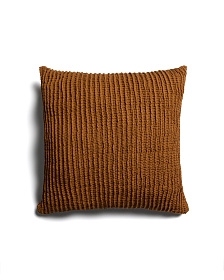 Чехол для подушки Solly из 100% хлопка, вафельный, оранжевый, 50 x 50 см