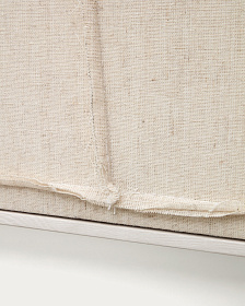 Maha Картина Белая с горизонтальной линией 52 х 72 см