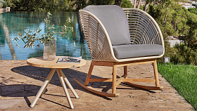 Кресло-качалка Alaska WHITE WASH