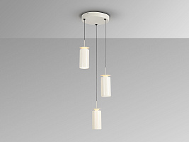 Alfara Подвесной светильник 3L кремовый