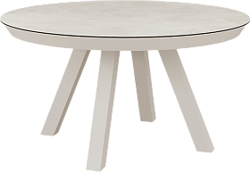 Выдвижной стол круглый Esla Ø150 (200x150)