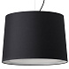Черный подвесной светильник Conga 5L