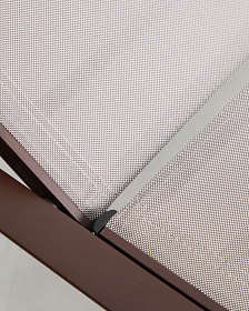 Шезлонг Capraia из коричневого алюминия