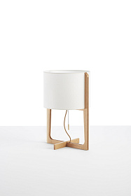 Настольная лампа Melina бежевый лен