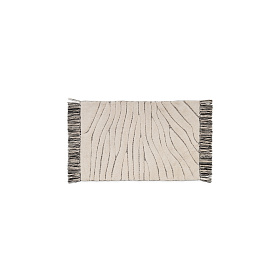 Коврик для ванной Crilda белый хлопковый 50 x 70 см