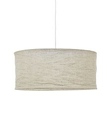 Абажур для потолочного светильника Mariela из льна бежевого цвета Ø 80