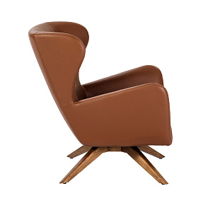 Поворотное кресло из искусственной кожи SF-801E /5038