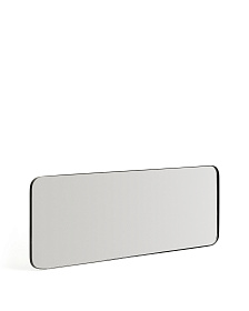 Черное металлическое зеркало Marco 30 x 100 см