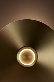 Настенное бра H 05-7742-DN-DN  сталь, матовое золото