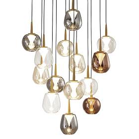 Люстра подвесная ANDROMEDA 8935+14PL