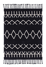 Ковер Берберский черный 140*200