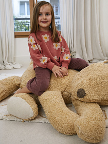 Пуф Спящий мишка 30*100*70