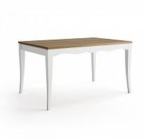 Прямоугольный стол Fontana 140 вогнутые ножки