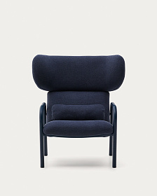 Кресло Inari синее из стали и полиэстра