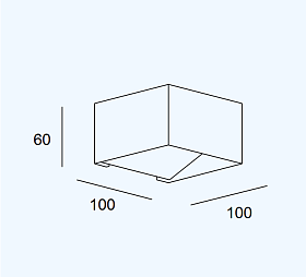 Бра Jet Rectangular 05-0071-14-14