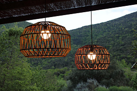 Люстра уличная Bauma Ø40