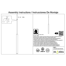 9332 Подвесной модульный светильник без основания CALA