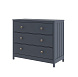 Комод Lillaland Anna 3 ящика темно-серый