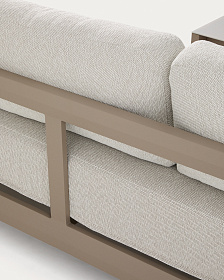 Комплект садовой мебели Nerano из алюминия цвета таупе