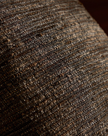 Чехол на подушку Gulbe из разноцветного шелка и хлопка 45 x 45 см