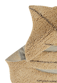 Ковер Лист монстеры - медовый 120*180