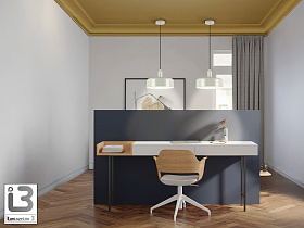 Alessia Подвесной светильник 1L матовый перламутр