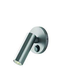 Бра Jerry круглое хром с выключателем