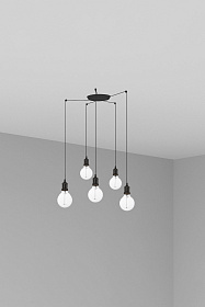 Люстра Art 5L черная
