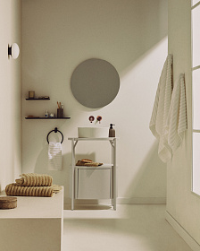 Раковина Ovara из белой керамики Ø 36 см