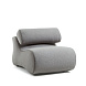 Кресло Club серое