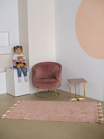 Хлопковый ковер Lillaland COLORFUL PINK 120*180