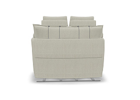 Раскладывающееся кресло-качалка Nadia XL, Bar - Anthracite, ткань Axis S.6