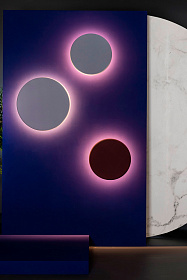 Бра Tou бордовое 45 см