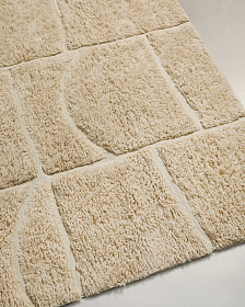 Nak Ковер шерстяной цвета экрю 160 x 230 см