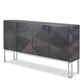 БуфетBond Credenza из дерева 4 дверцы с плавным закрыванием. 