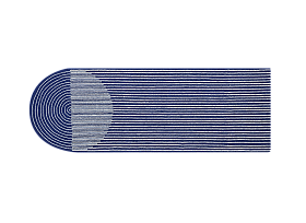 Ковер Ply синий